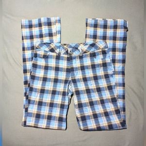 Pelican Cove retro plaid pants